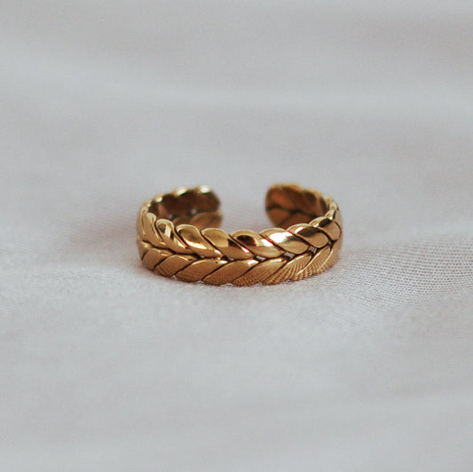 anéis bonitos, diferentes, originais, my golden girl, aço inoxidável