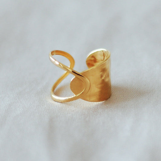 anéis bonitos, diferentes, originais, my golden girl, aço inoxidável