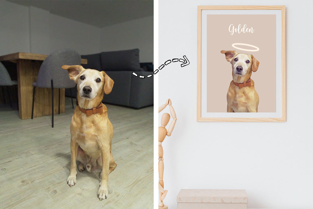 Retrato | Memorial personalizado de animal