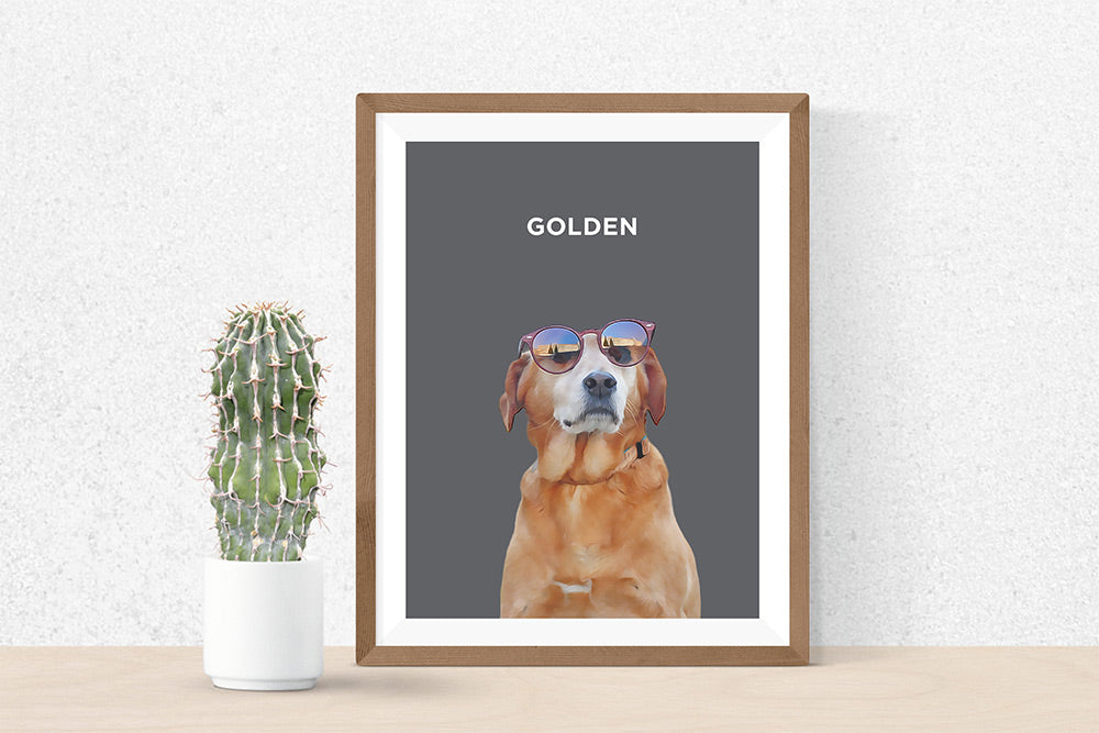 Retrato | Memorial personalizado de animal