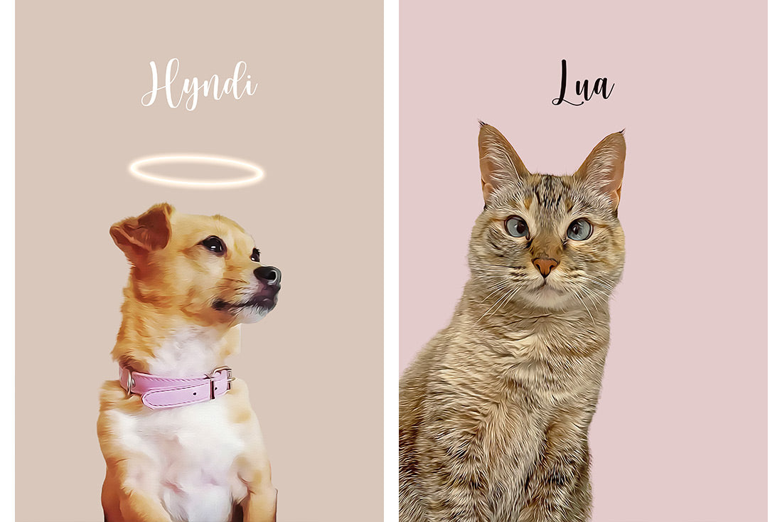 Retrato | Memorial personalizado de animal