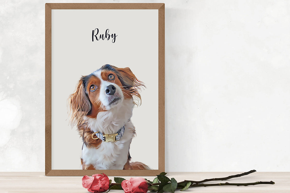 Retrato | Memorial personalizado de animal